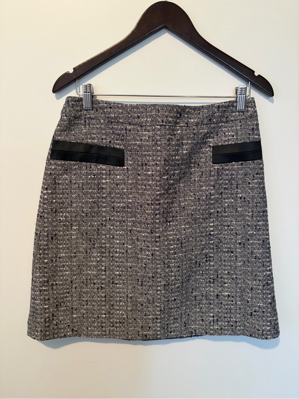 Judith & Charles Cotton Tweed Mini Skirt - 8
